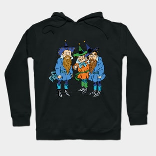 Vintage Munchkins from the Wizard of Oz Hoodie